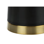 Lighting, Table Lamp, Resin, Contemporary - Black / Cream