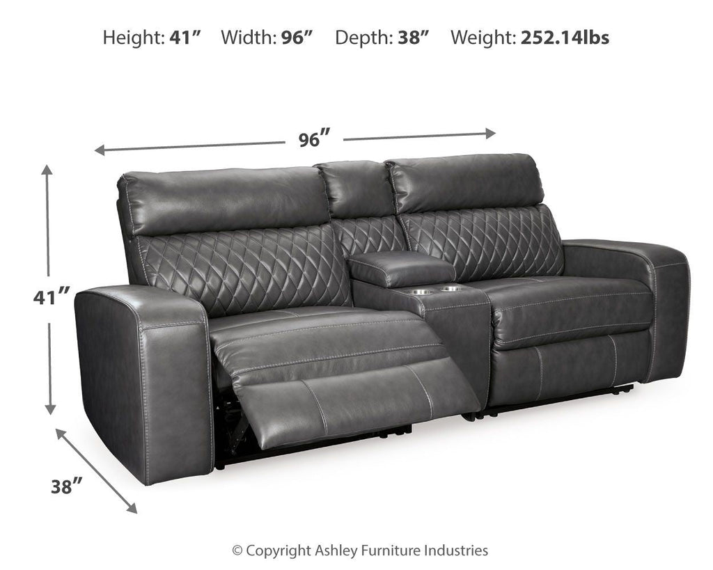 Samperstone - Power Reclining Sectional