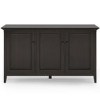 Amherst - Wide 3 Door Storage Cabinet - Hickory Brown