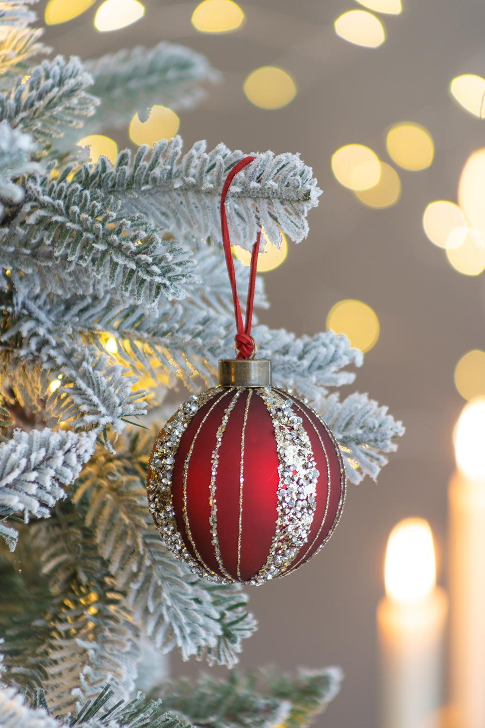 Christmas Ball Ornaments Tree Ornaments For Holiday Party Decorations
