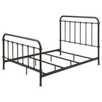 Livingston Metal Full Open Frame Bed Dark Bronze