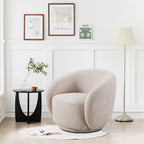 Swivel Accent Upholstered Barrel Chair