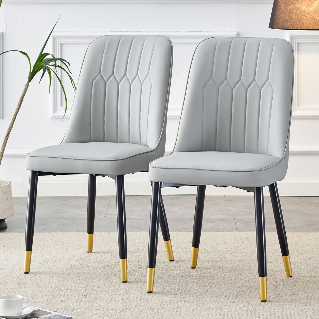 Modern Chair With Metal Legs