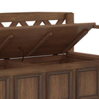 Amherst - Compact Entryway Storage Bench