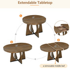 Round Dining Table Set For 4 With Chairs
