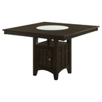 Gabriel 5-piece Square Counter Height Dining Set Cappuccino