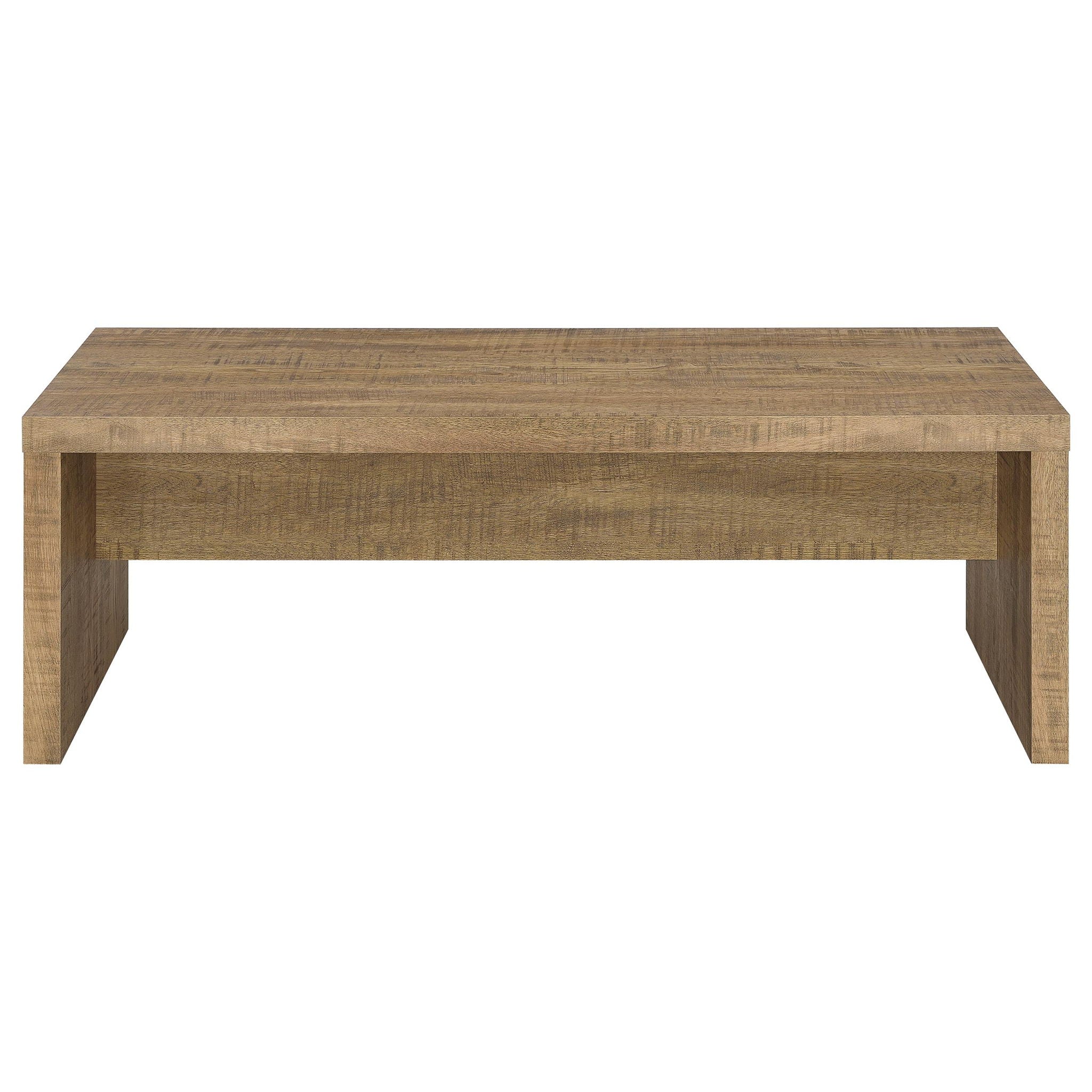 Lynette 2-piece Rectangular Coffee and End Table Set Mango