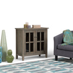 Warm Shaker - Handcrafted Low Storage Cabinet
