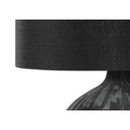 Lighting, Table Lamp, Ceramic, Contemporary - Black
