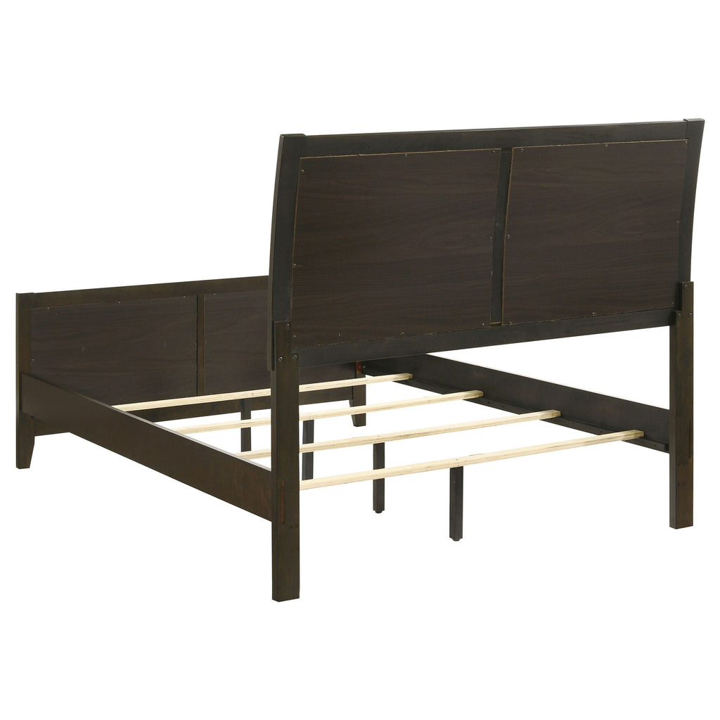 Wilkes 4-piece Full Bedroom Set Dark Cocoa