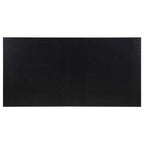 Catherine Rectangular 84-inch Wood Dining Table Black