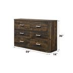 Elettra - Rustic Dresser - Walnut
