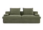 Nimbus - Oversized Full Foam 4 Seater Couch For Living Room Upholstered In Soft, Wide Armrests