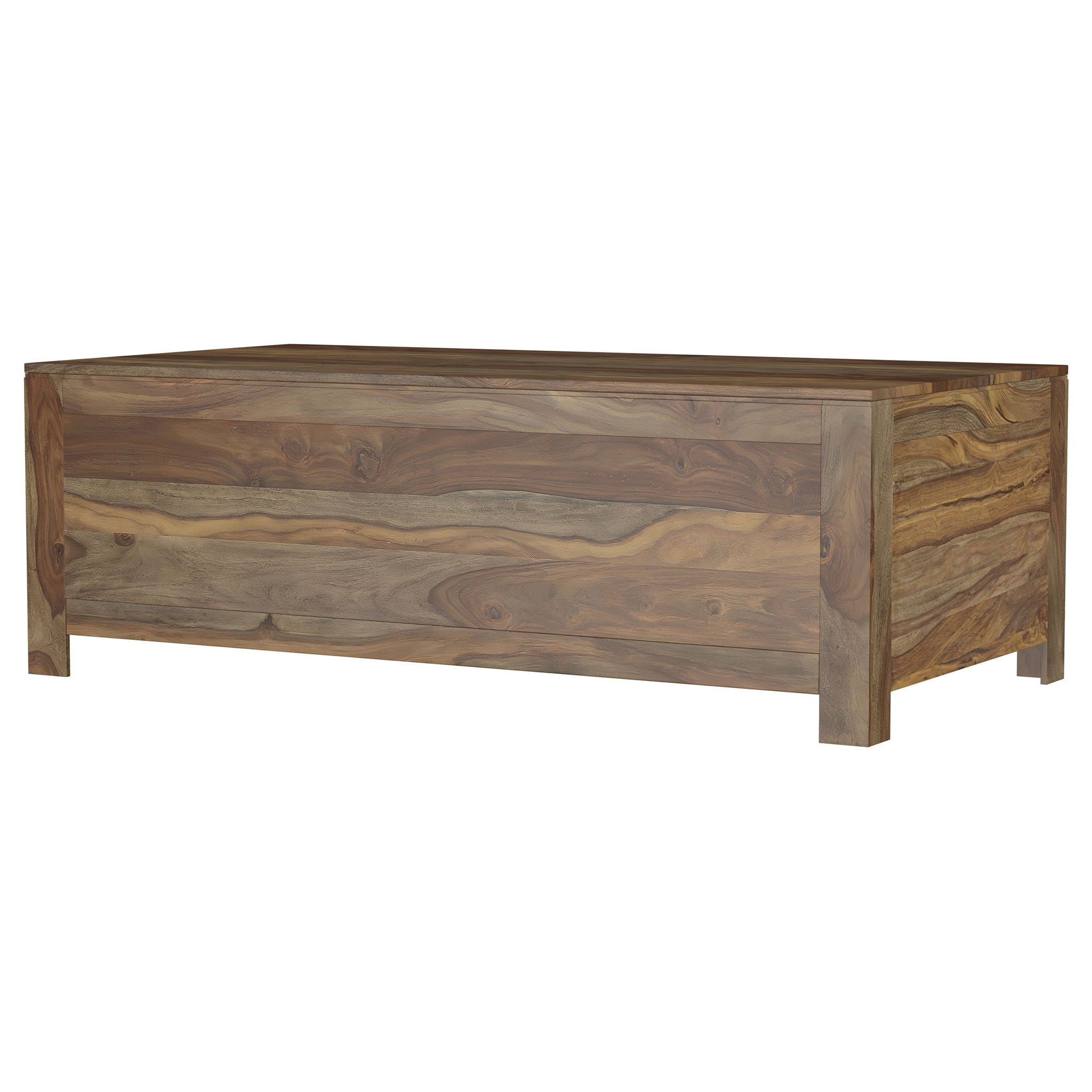 Esther 6-drawer Solid Wood Coffee Table Natural Sheesham