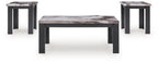 Jazmore - Occasional Table Set (Set of 3) - Dark Brown