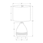 Lighting, Modern Table Lamp - Cream