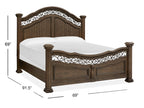Durango - Wood Panel Bed - Willadeene Brown