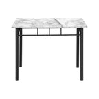 5 Pieces Dining Table Set, Small, Rectangular