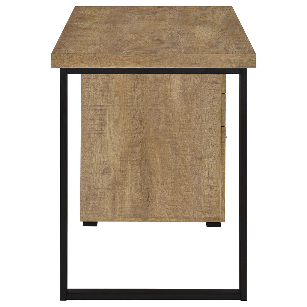 Brennan 47-inch 3-drawer Office Computer Desk Mango