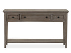 Paxton Place - Rectangular Sofa Table - Dovetail Gray