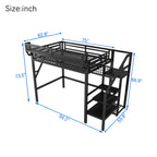 Loft Bed With Stairs And Storage