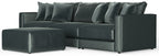 Remington - Modular Sofa And Cocktail Ottoman - Pine