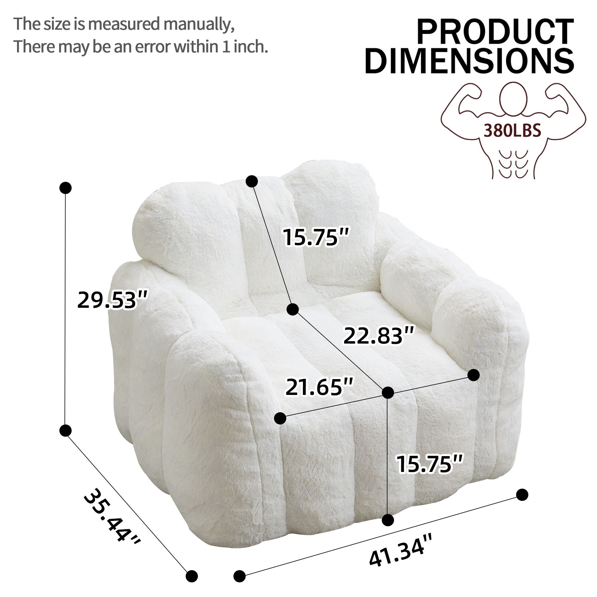 Lotus Style Compression Sofa Bean Bag