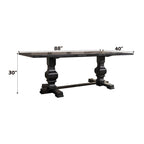 Morland - Dining Table - Vintage Black