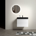 Alice - Bathroom Vanity With Large Storage, Sink, Wall Mounted