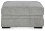 Casselbury - Ottoman With Storage - Cement