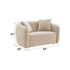 Keith - 3 Piece Living Room Set (Comes With Matching Color Toss Pillows)