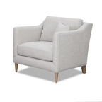 Chair With High Track Arms - Beige