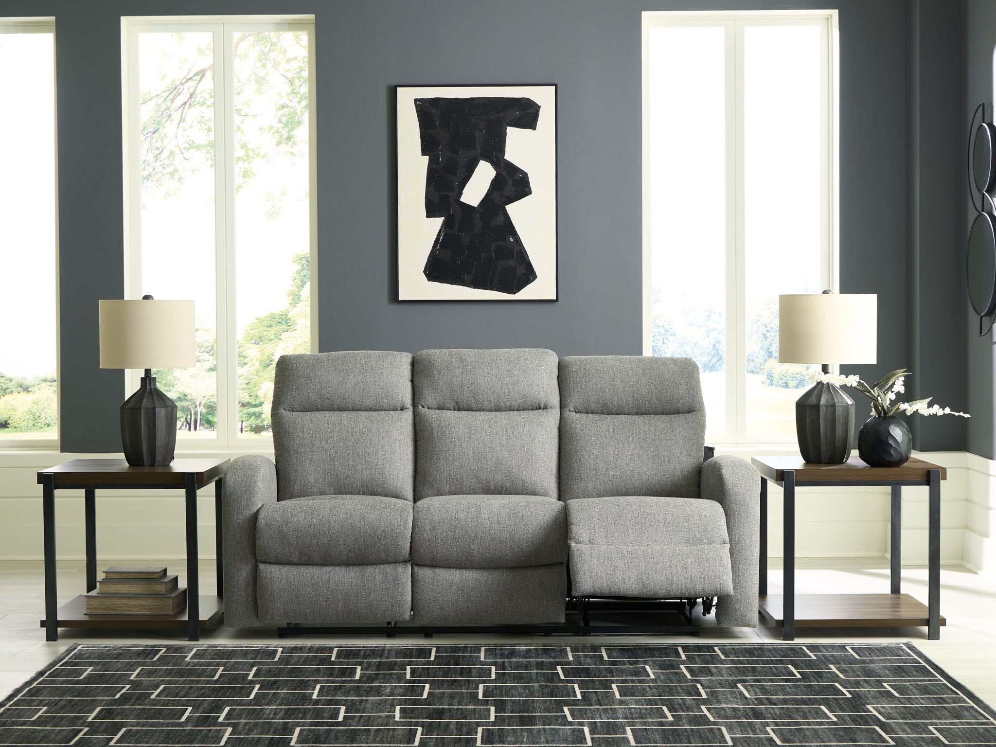 Gauntlet - Reclining Sofa - Sterling