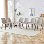 Modern Medieval Style Restaurant Cushioned Chairs With Suede Backrests