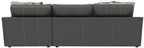 Minori - Italian Leather Sofa / Chaise And Cocktail Ottoman