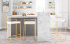 Fuji - Contemporary / Glam & Quality Construction Barstool