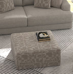 Zeke - Cocktail Ottoman - Cloud