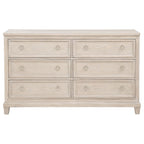Pembroke 6-drawer Bedroom Dresser Cabinet Washed Oak