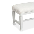 Kingston - Bench - Whisper White And Cerused Nutmeg