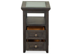 Westley Falls - Chairside End Table - Graphite