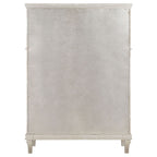 Evangeline 6-drawer Bedroom Chest Silver Oak