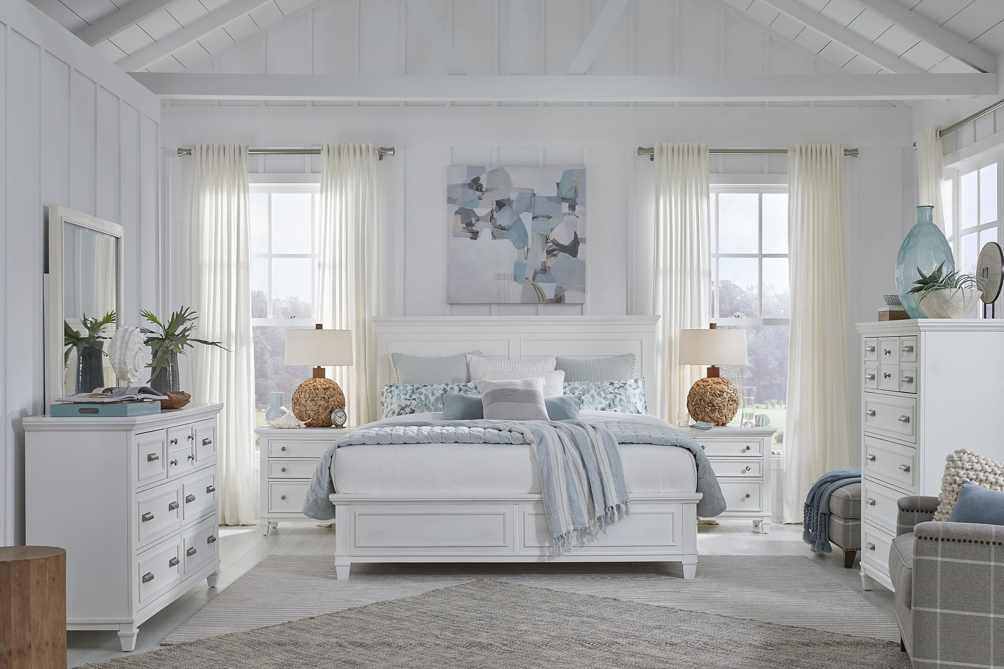 Charleston - Complete Panel Bed