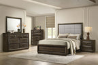 Atlas 5-piece California King Bedroom Set Dark Oak
