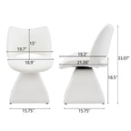 Modern Swivel Dining Chair With High Back