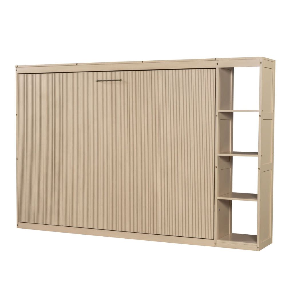 Murphy Bed With Bookshelf And Storage