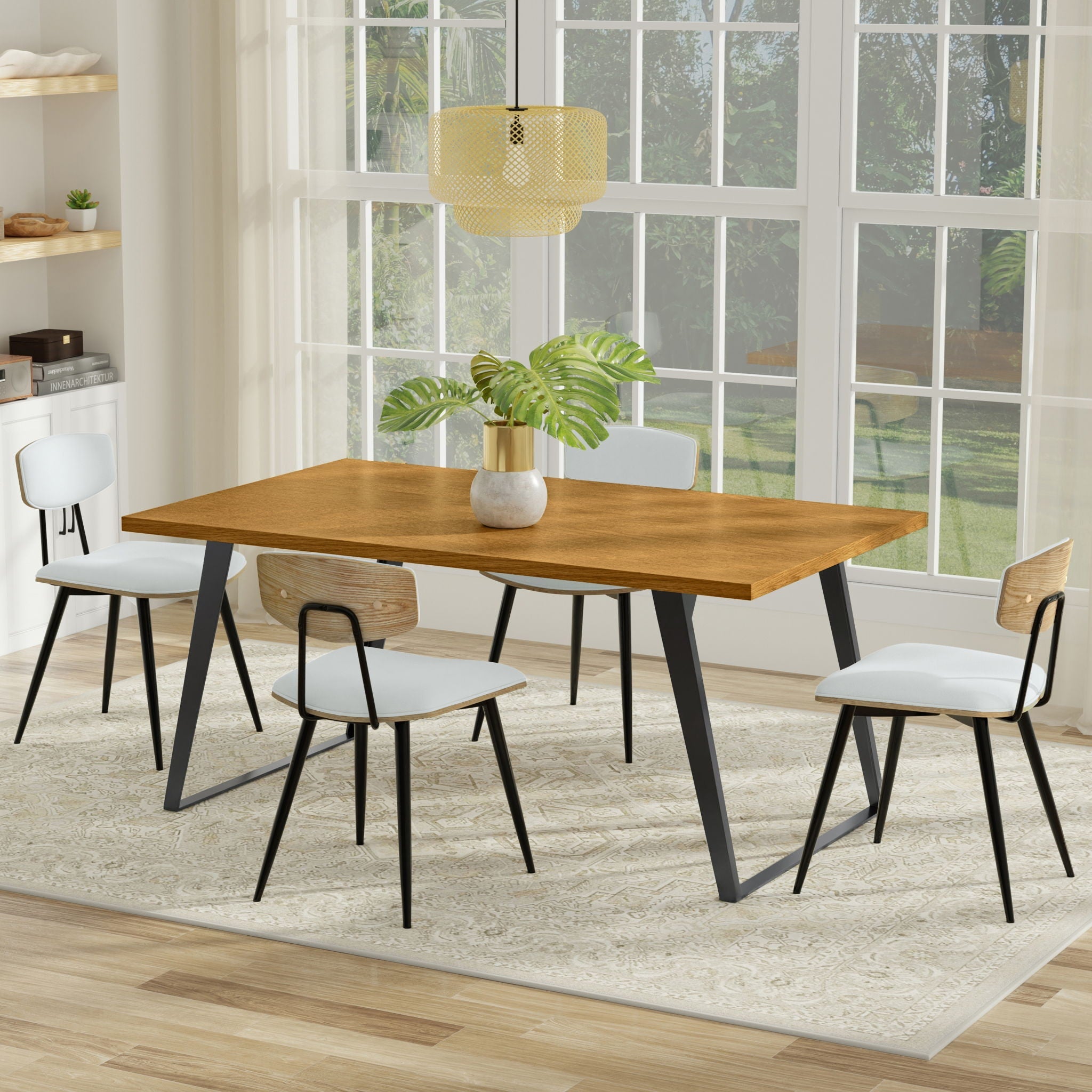 Lowry - Handcrafted Square Dining Table