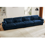 Super Comfort Oversized Modular Sectional Sofa, Deep Seat Convertible L Shaped Couch