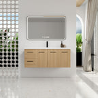 Floating Bathroom Vanity With Sink, Modular Cabinet
