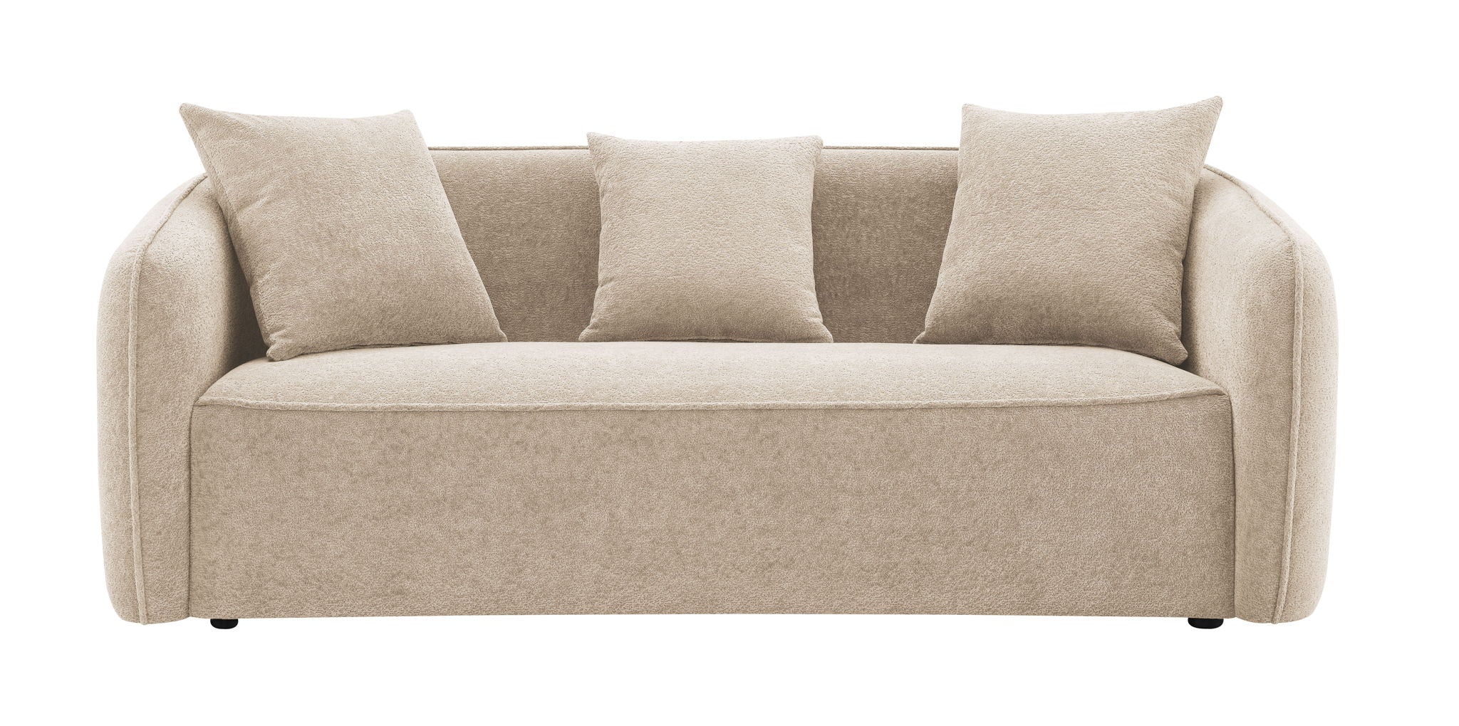 Keith - 3 Piece Living Room Set (Comes With Matching Color Toss Pillows)