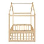 Bed House Bed Frame With Fence